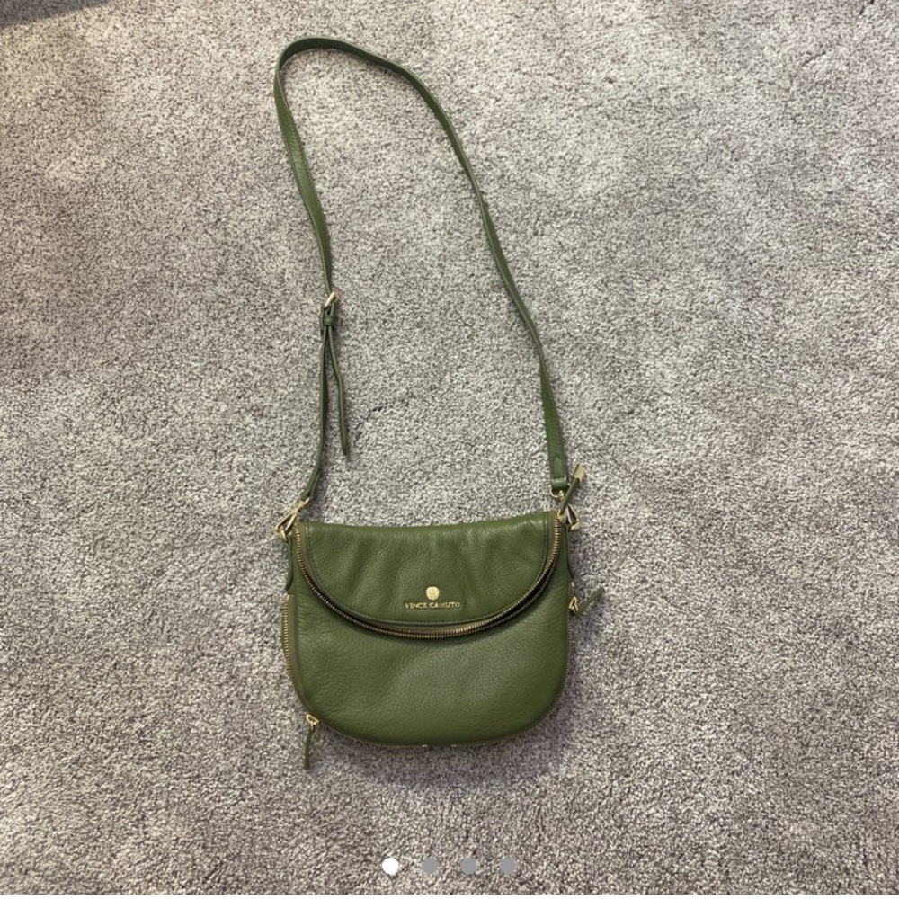 Green Vince Camuto Crossbody Purse
